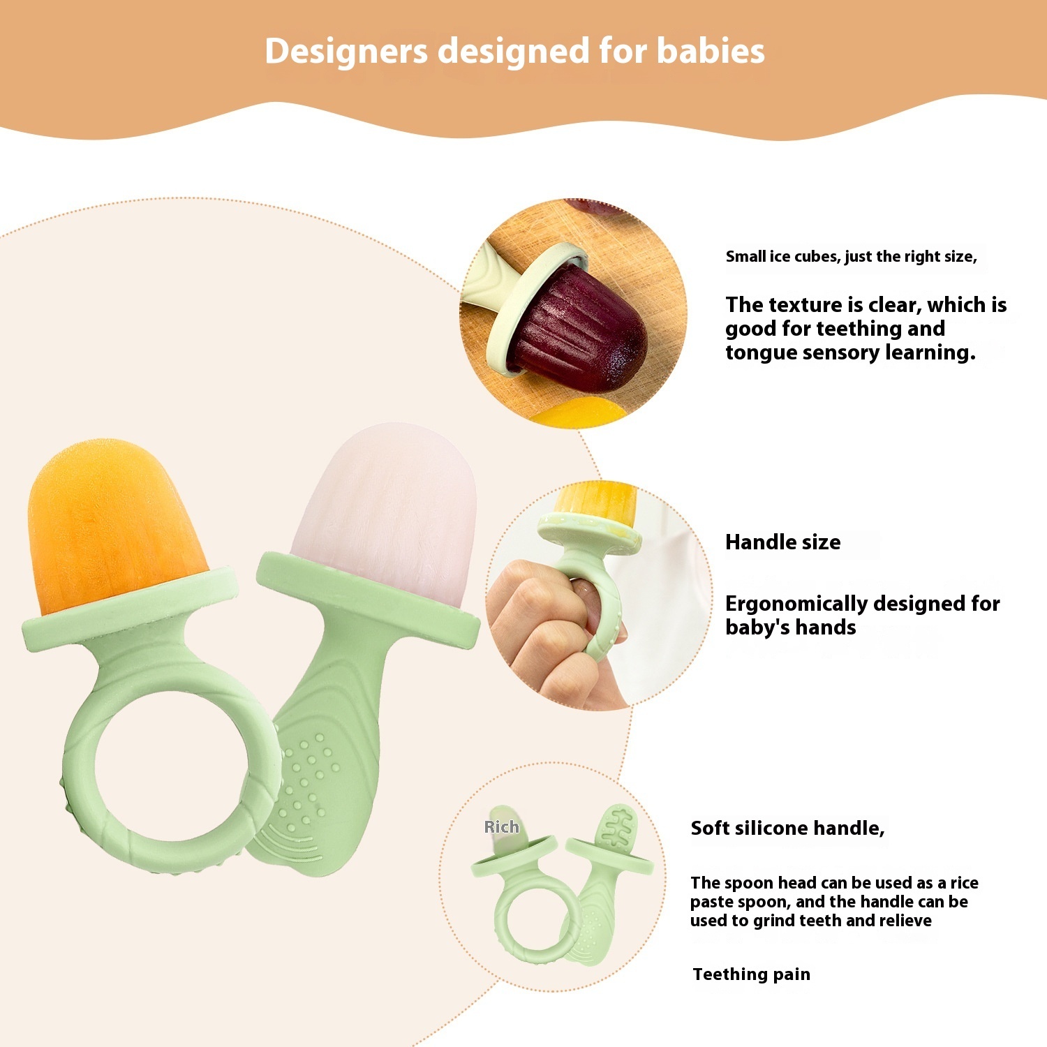 Molar Ice Cube Ice-cream Mould Food Silicone - Image 4