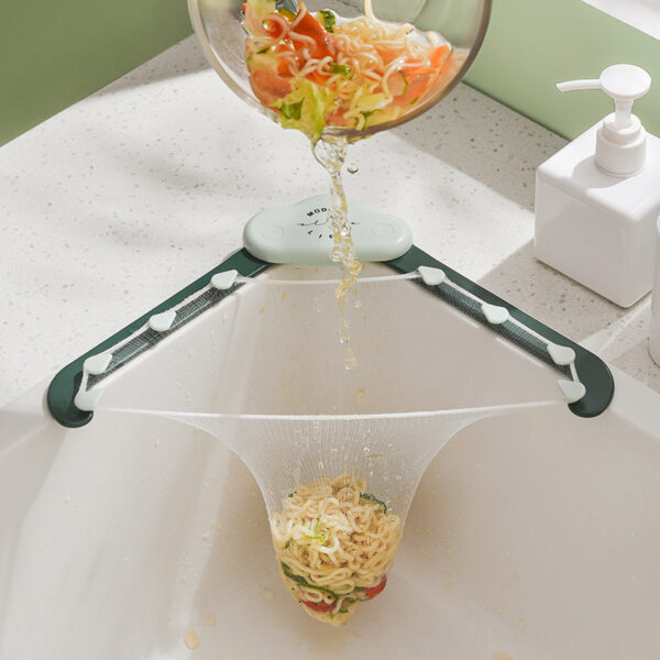 Creative Cloud Sink Drain Rack Kitchen Sink Garbage Filter Sink Disposable Filter Mesh Bag Anti-Blocking Strainer Kitchen Gadget - Image 8