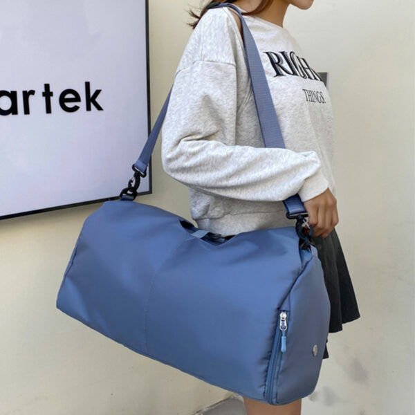 Women Yoga Bag Sports Fitness Dry And Wet Separation Large Capacity Storage Travel Bags Can Carry Yoga Mats - Image 8