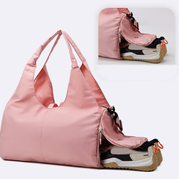 Women Yoga Bag Sports Fitness Dry And Wet Separation Large Capacity Storage Travel Bags Can Carry Yoga Mats - Image 3