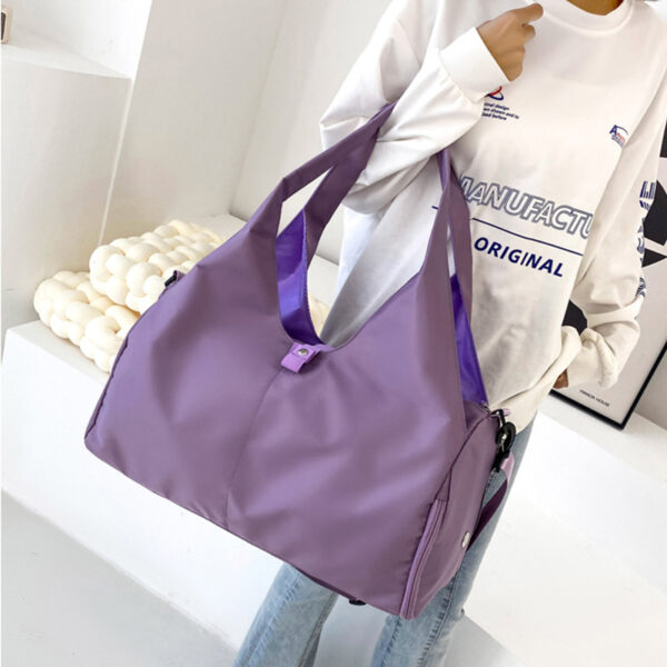 Women Yoga Bag Sports Fitness Dry And Wet Separation Large Capacity Storage Travel Bags Can Carry Yoga Mats - Image 9