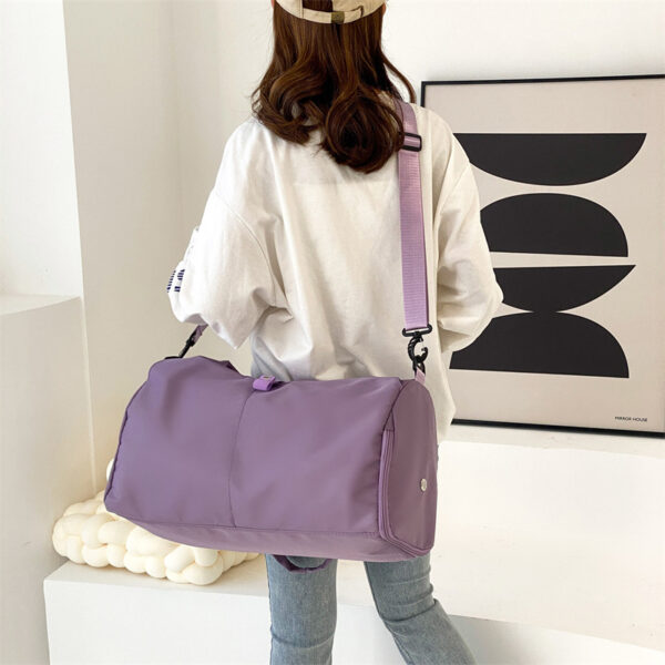 Women Yoga Bag Sports Fitness Dry And Wet Separation Large Capacity Storage Travel Bags Can Carry Yoga Mats - Image 5