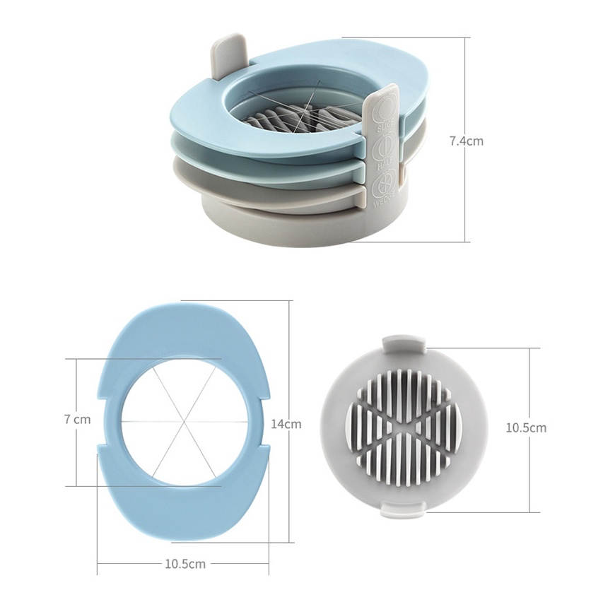 Kitchen Gadget Cut Eggs Manually Cut Eggs - Image 5