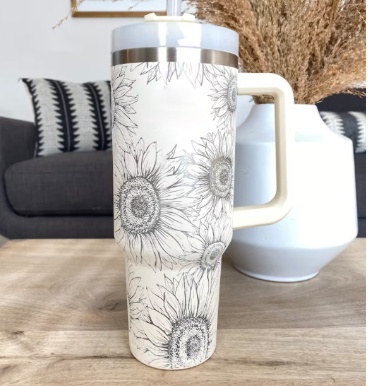 40 Oz Tumbler With Handle Straw Insulated, Stainless Steel Spill Proof Vacuum Coffee Cup Tumbler With Lid Tapered Mug Gifts For Valentine Lover Suitable For Car Gym Office Travel - Image 10